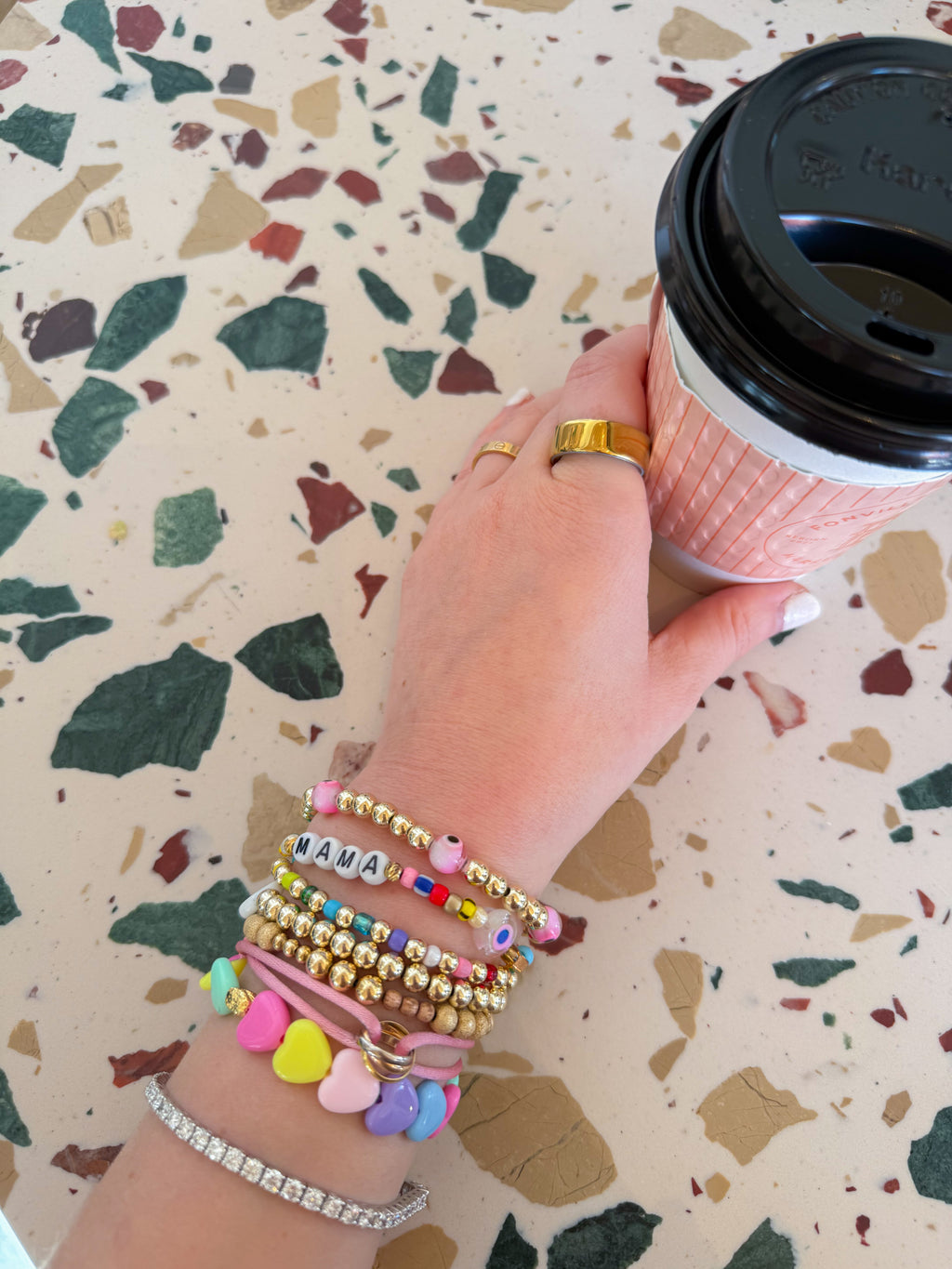Mama Beaded Bracelet