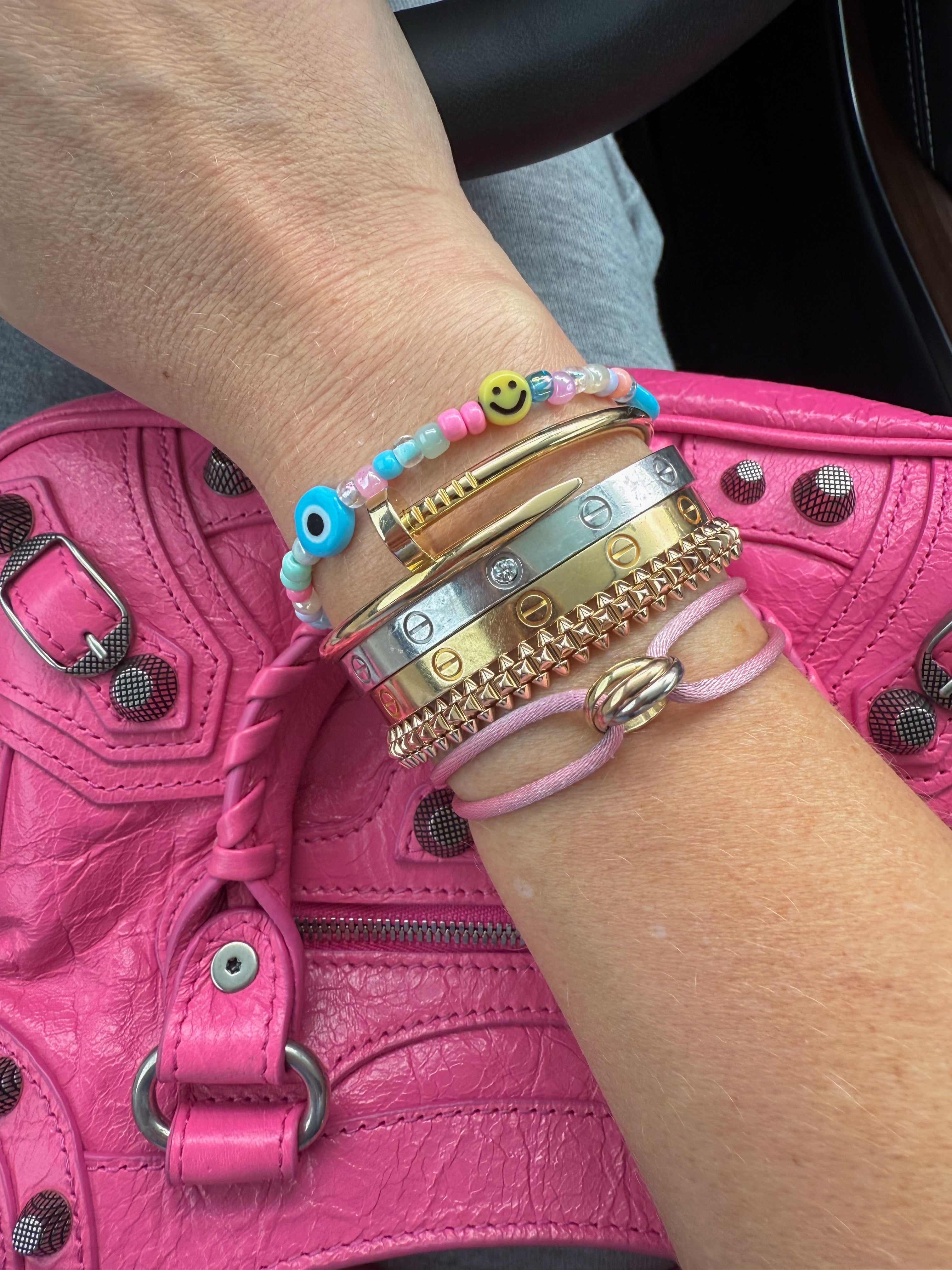 Triple Evil Eye Beaded Friendship Bracelet