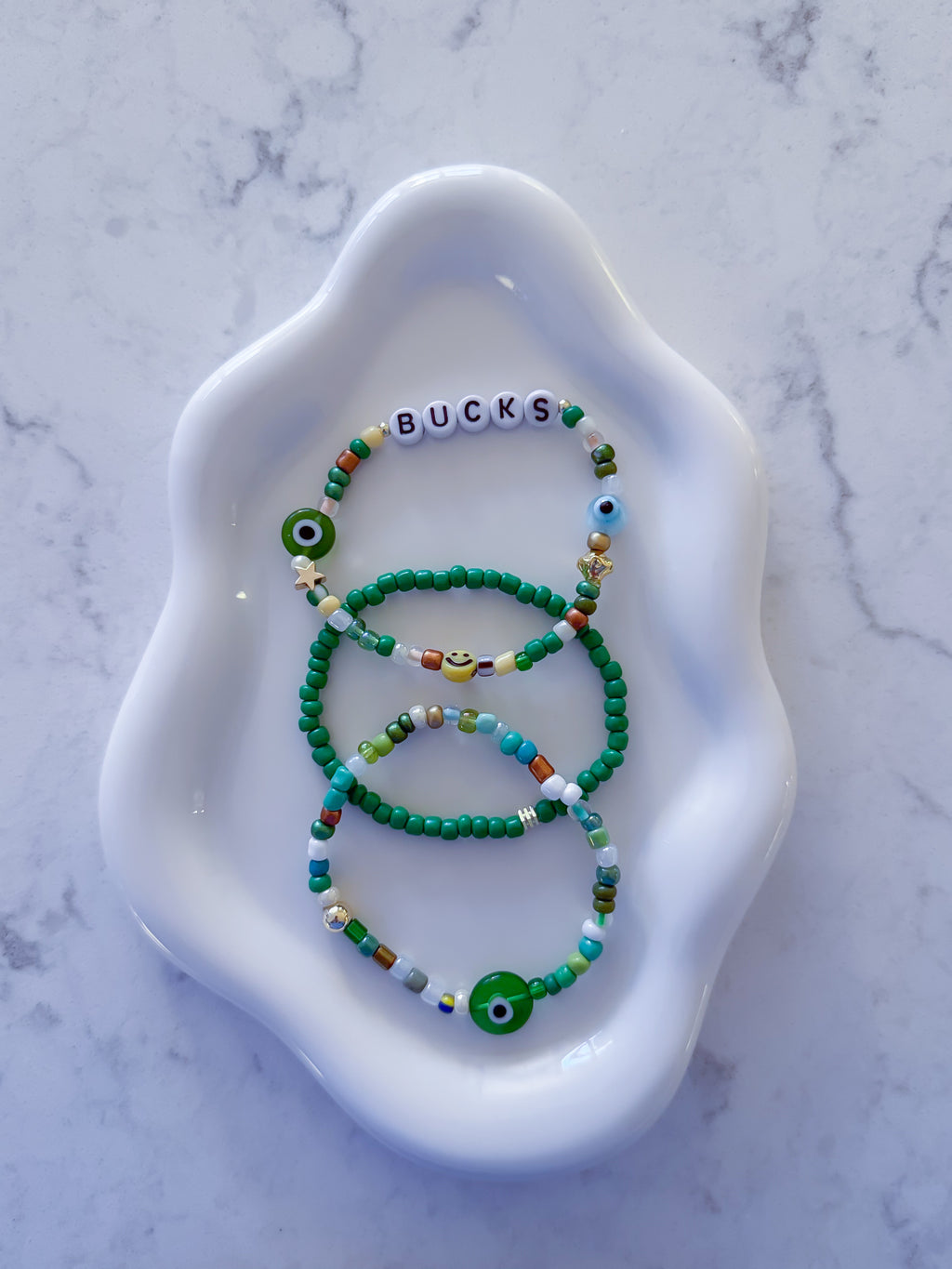 Custom Team Beaded Bracelet