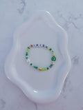 Lucky St. Patrick's Day Bracelet: 14K Gold Plated, Freshwater Pearl