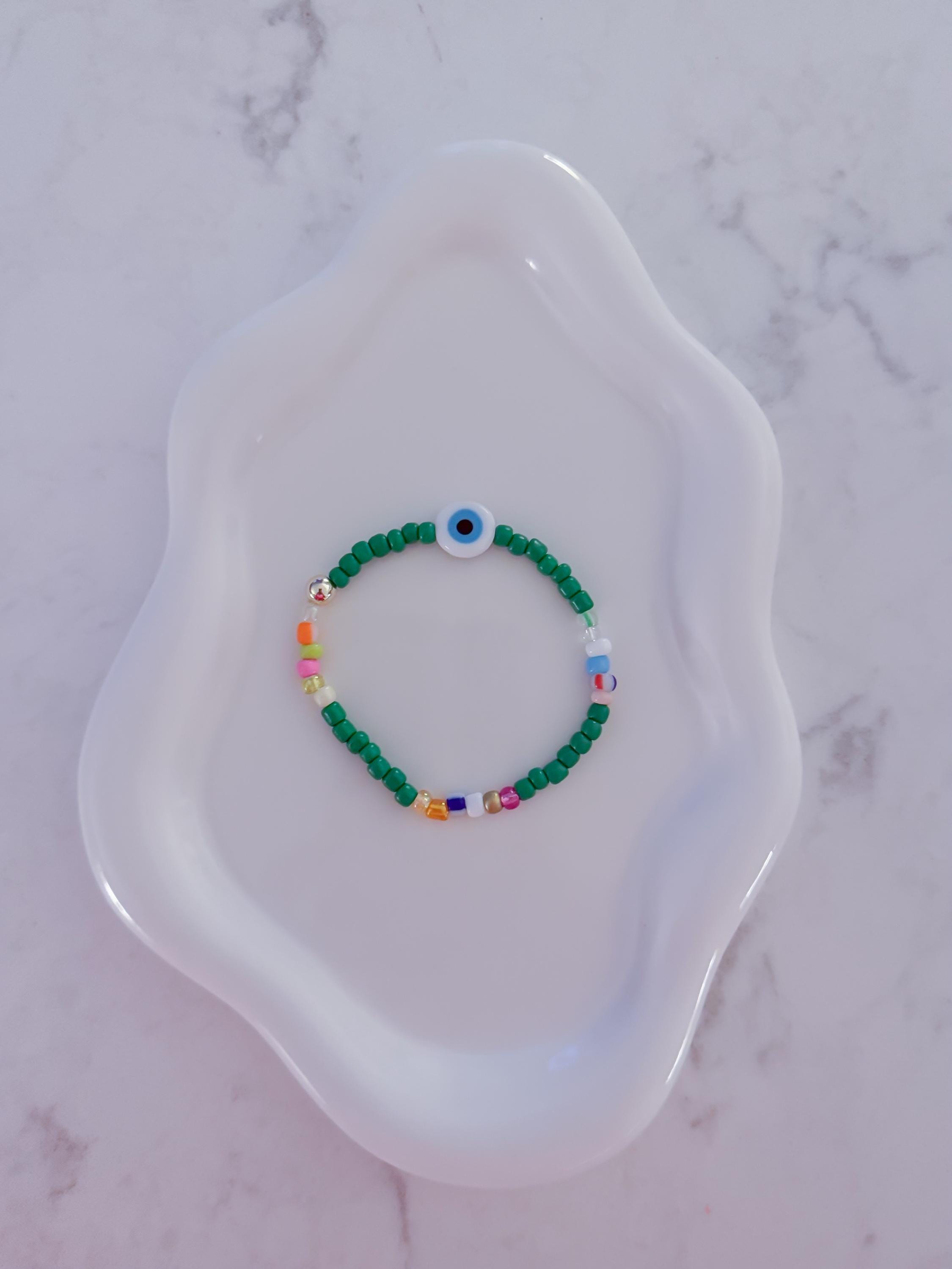 Lucky St. Patrick's Day Bracelet: 14K Gold Plated, Freshwater Pearl