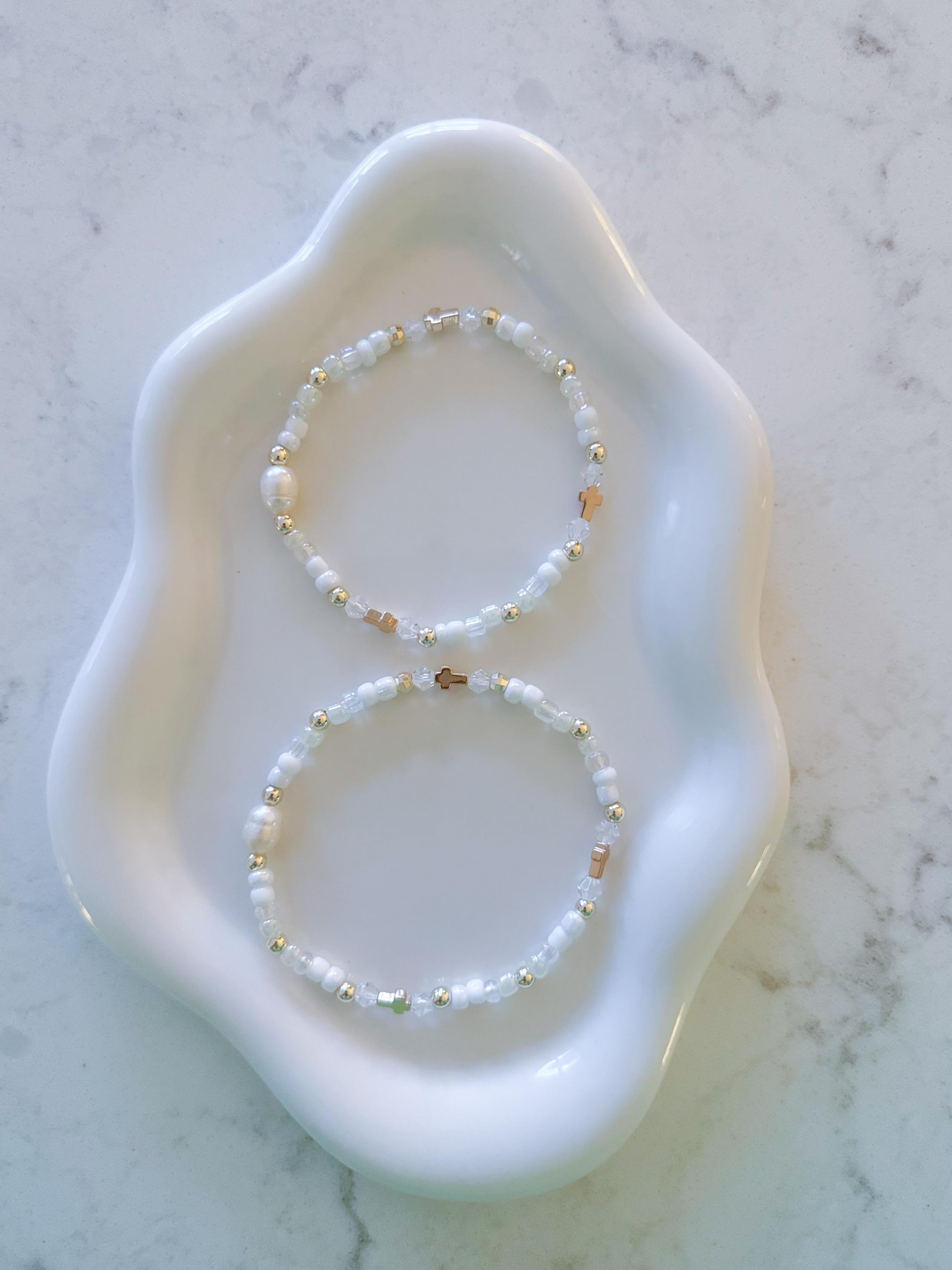 Beaded Evil Eye Bracelet: Customizable Religious Jewelry